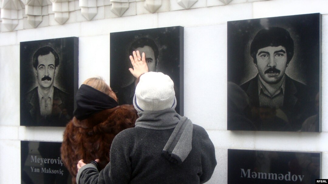 Azerbaijan -- Azerbaijan commemorates 20th anniversary of January 20 tragedy, Baku, 20Jan2010