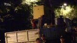 У Києві протестувальники зупинили забудову «Скверу волонтерів АТО» (відео)