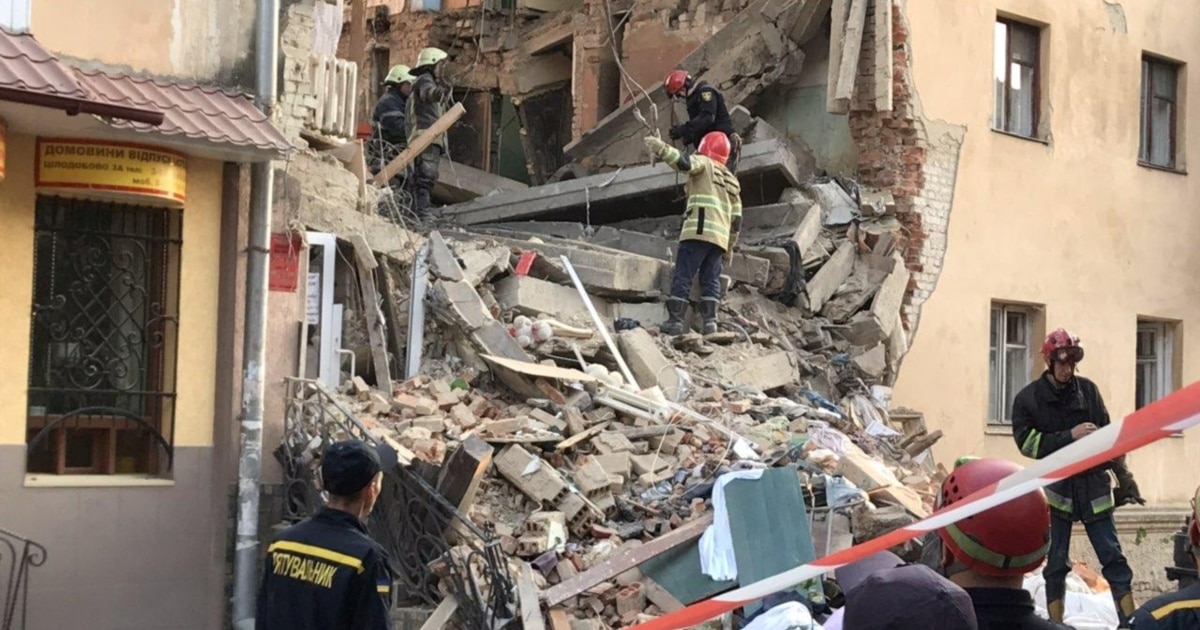 Death Toll In Ukraine Building Collapse Rises To Eight