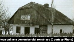 Cooperativa agricolă de Producţie ”Ilie Pintilie” din comuna Bălţaţi.(1955-1959). Sursa: Fototeca online a comunismului românesc; cota:1/1955