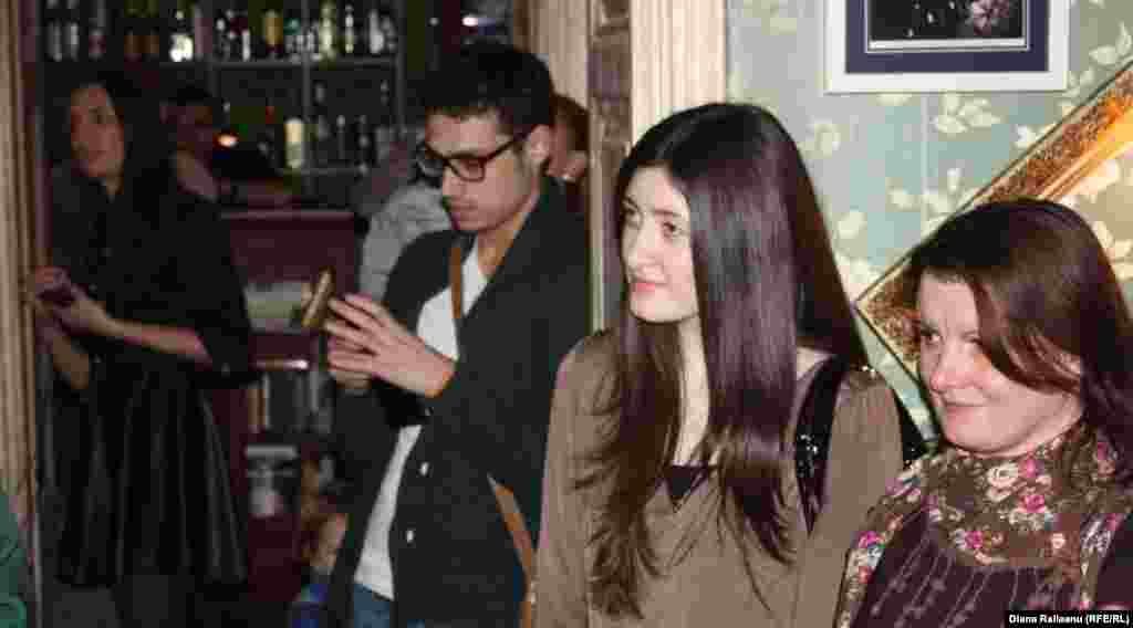 Moldova, justice minsiter Oleg Efrim, at RFE/RL' books release at cafe Propaganda in Chisinau