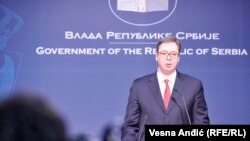 Premijer Srbije Aleksandar Vučić