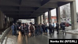 Денешните блокади во Србија против проектот Рио Тинто
