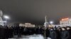 Акция протеста в Уральске 5 января 2022 года