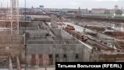 Стройка на месте парка Тучков Буян