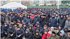 Протестующие на площади Ынтымак в Актау. 5 января 2022 года