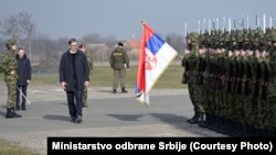 Predsednik Srbije prisustvuje prezentaciji rada vojnih jedinica, arhivska fotografija