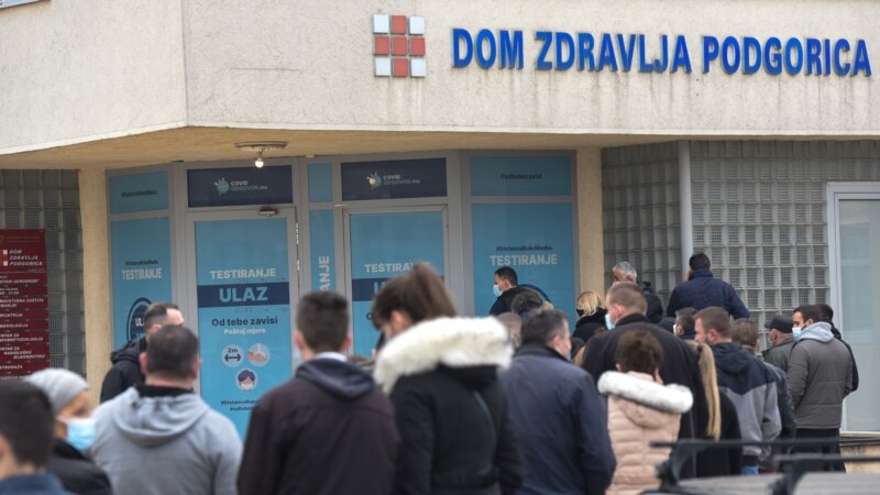 U Crnoj Gori više od 1.500 novozaraženih, troje preminulih od COVID-a 19