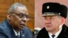 U.S. Secretary of Defense Lloyd Austin (left) and Russian Defense Minister Sergei Shoigu (composite file photo)