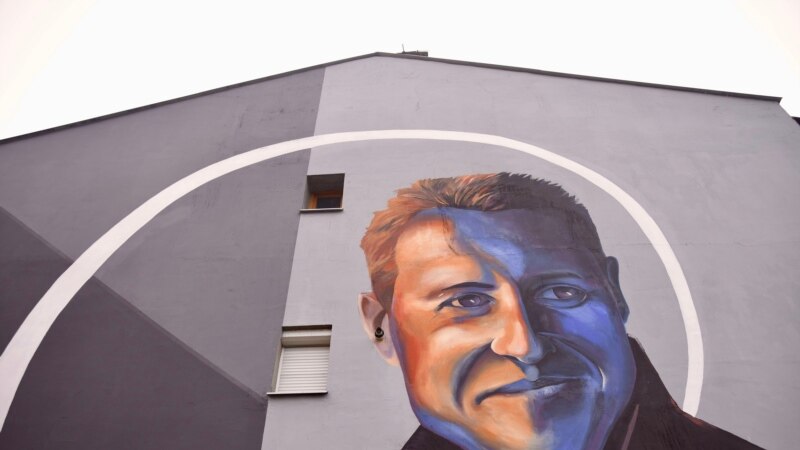 Mural Schumacheru u Sarajevu 