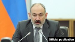 Armenia - Armenian Prime Minister Nikol Pashinian chairs a virtual summit of the Collective Security Treaty Organization, Yerevan, January 10, 2022.