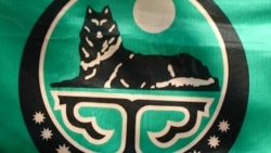 "იჩქერიის" დროშის ფრაგმენტი