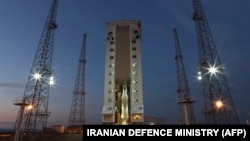 The United States has alleged Iran’s satellite launches defy a UN Security Council resolution. (file photo)