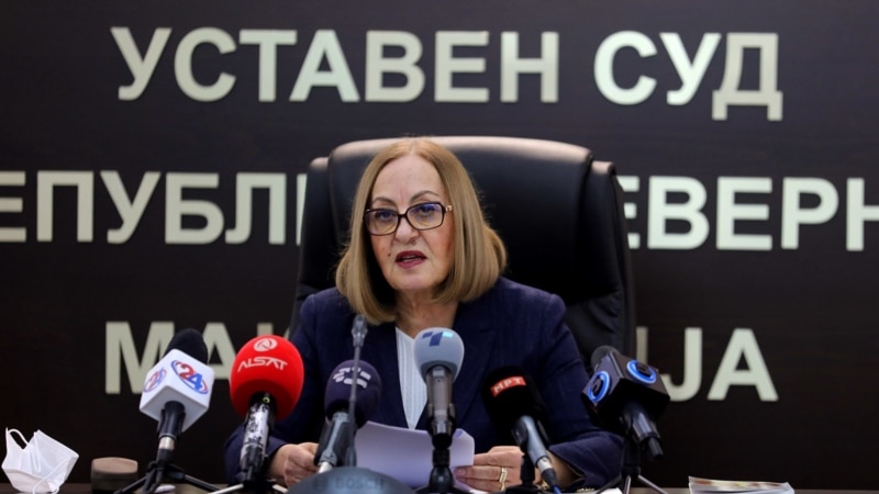 Закани кон претседателката на Уставниот суд, Добрила Кацарска