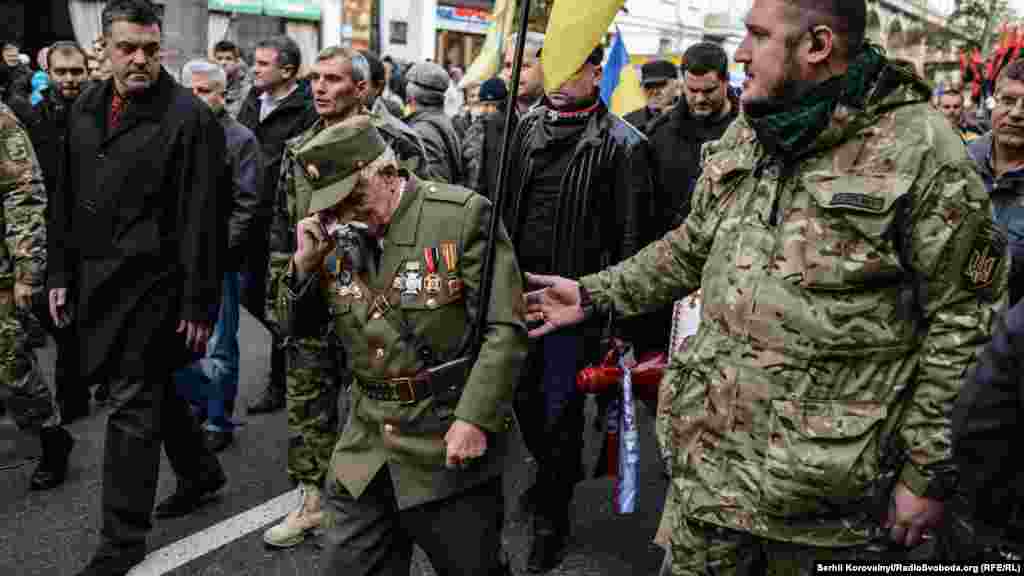 Ходою пройшлись і ветерани ОУН/УПА