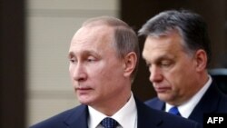 Putin and Orban in February