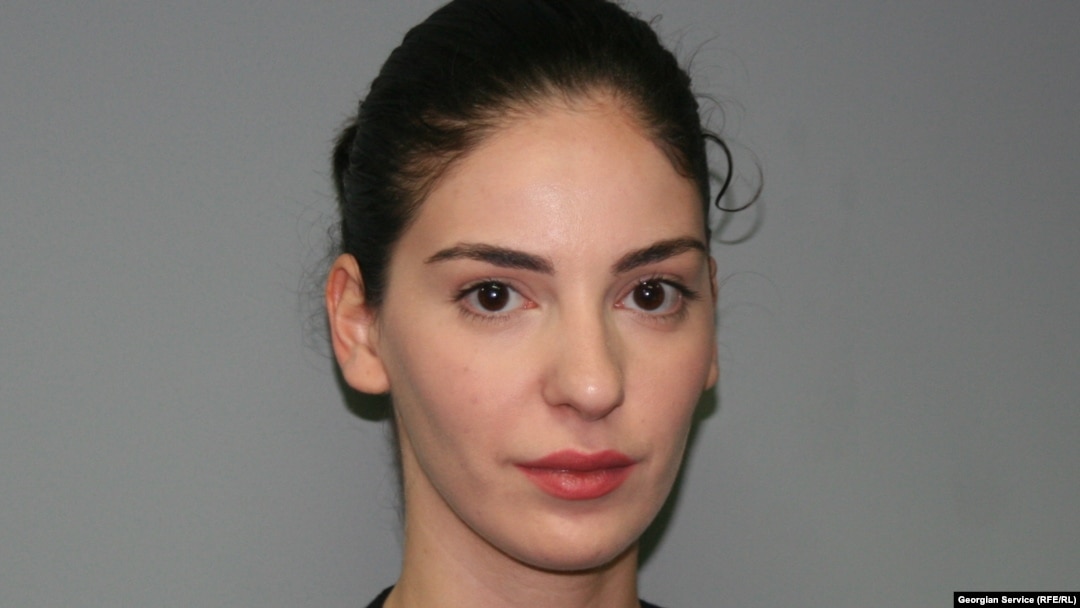 Georgian journalist and actress Tatia Samkharadze (file photo)