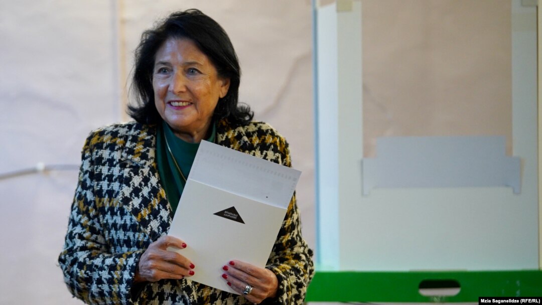 Președintele Georgiei, Salome Zurabișvili, a declarat că alegerile din Georgia au fost fraudate.