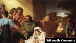 Джон Коплі, «Хрыстова нараджэньне» (1777).