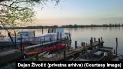 Selo Dubravica, u istočnoj Srbiji, na obali reke Dunav, 13.4.2026.