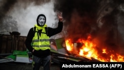 Protest "žutih prsluka" u Francuskoj, ilustrativna fotografija