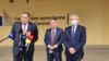 Milorad Dodik, Željko Komšić i Šefik Džaferović u Briselu 30. septembra