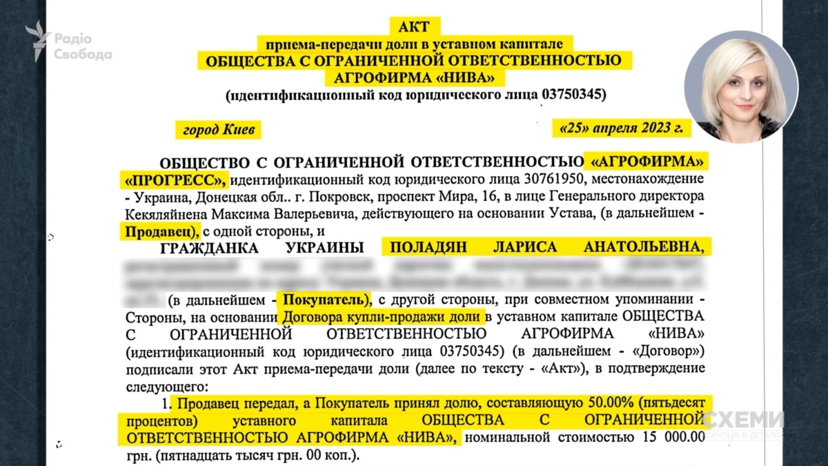 Сім’я нардепа від «ОПЗЖ» має агрофірму в окупації, яка сплачує мільйони рублів податків у бюджет РФ – «Схеми»