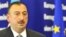 Azerbaijani President Ilham Aliyev at the EC headquarters in Brussels