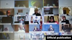 Коронавируска байланыштуу түзүлгөн кырдаал боюнча видео конференция.