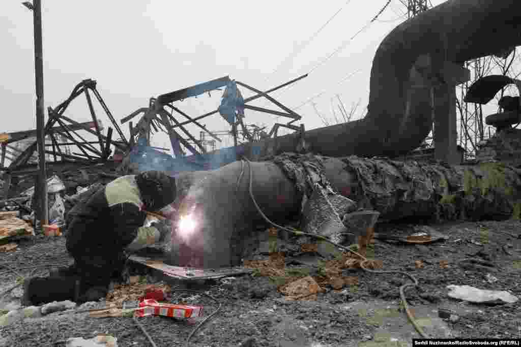 Відновлювальні роботи на Дарницькій ТЕЦ