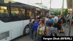 Городской автобус в Крыму. Иллюстрационное фото