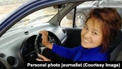 Кыргызская журналистка Санрабия Сатыбалдиева