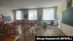 ველისცივის სკოლის საკლასო ოთახი
