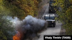 Тактико-специальные учения с подразделениями соединения спецназначения ЮВО в Краснодарском крае (архивное фото)