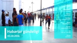 Habarlar gündeligi – 3-nji oktýabr, 2016 ý.