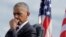 U.S. President Barack Obama waits to speak during a ceremony marking the 15th anniversary of the 9/11 attacks at the Pentagon in Washington, D.C.
