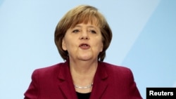 German Chancellor Angela Merkel