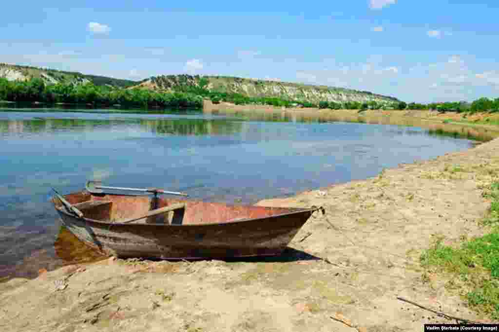 Râul Nistru la Cerlina, Soroca