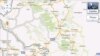 Nagorno-Karabakh -- A Google-map snapshot of Nagorno-Karabakh, 18Aug2011