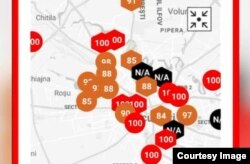 Datele platformei aerlive.ro din 25 octombrie