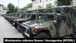 Višenamjenska motorna vozila koje je Oružanim snagama BiH donirala Vlada SAD