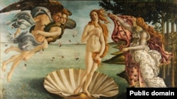 Картина Боттічеллі була написана наприкінці 15-го століття і вважається одним із найвідоміших творів епохи Відродження