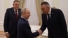 Millorad Dodik, Vladimir Putin dhe Savo Miniq në Moskë, 29 shtator 2026