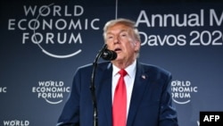 Доналд Трамп во Давос, 21 јануари 2026 година