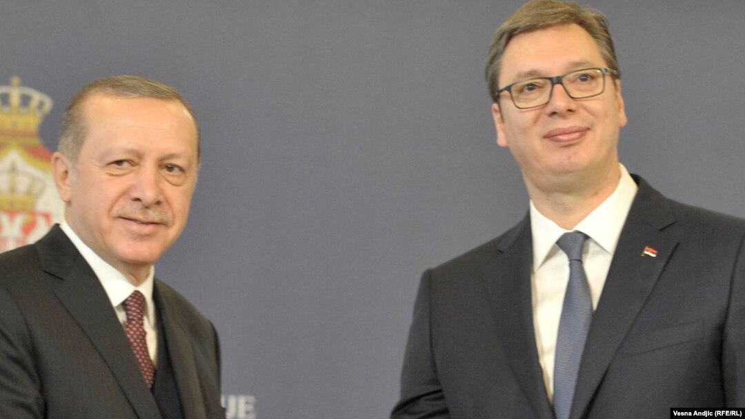 Redžep Tajip Erdoan i Aleksandar Vučić