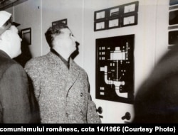 Nicolae Ceaușescu, la deschiderea oficială a hidrocentralei de la Vidraru, 9 decembrie 1966