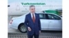 Turkmenistan - Former Turkmen President, Chairman of the Halk Maslahaty of Turkmenistan Gurbanguly Berdymukhammedov arriving from his US trip. 