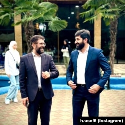 ჰუსეინ იუსუფზადე და რახის კერიმოვი 2023 წლის 5 ოქტომბერს ახალი სასწავლო წლის დაწყებისას