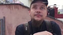 Крымчанин с инвалидностью вышел на одиночный пикет против преследования крымских татар (видео)