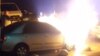 Media Watchdogs Urge Ukraine To Investigate Arson Attack On Journalists' Car